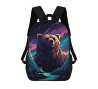 sinyumoney Panda Astronaut Space Suit-1 Zaini Per Bambini, Zaino Scuola Stampato 3D Per Bambini, Zaino Da Viaggio, Borsa Per Libri Per Bambini Borsa Da Scuola, Stile 2., 17"