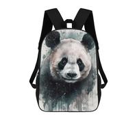 sinyumoney Panda Beauty Watercolor Zaini Casual Per Bambini, Borse Scolastiche Per Ragazzi E Ragazze, Zaini Per Libri, Zaini 17inch