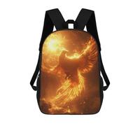 sinyumoney Phoenix And Sun Zaino Per Bambini, Borsa Scolastica Di Grande Capacità, Zaino Per Studenti, Zaino Per Ragazzi, Ragazze, Adulti, Adolescenti 17inch