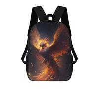 sinyumoney Phoenix Bird Zaini Per Bambini Zaino Scolastico Borsa Scolastica Stampata in 3D Borsa Scolastica Per Ragazzi Studenti Delle Scuole Elementari E Medie 17inch