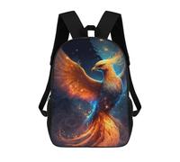 sinyumoney Phoenix Rise Celestial Artwork Zaino, Borsa Scolastica Stampata in 3D, Borsa Per Il Pranzo Scolastico, Zaino Da Viaggio, Zaino Per Amici, Zaino Scolastico Per Ragazze E Ragazzi 17inch