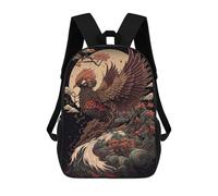 sinyumoney Phoenix Zaini Casual Per Bambini, Borse Scolastiche Per Ragazzi E Ragazze, Zaini Per Libri, Zaini 17inch