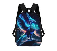 sinyumoney Phoenix Zaino Per Bambini, Borsa Scolastica Di Grande Capacità, Zaino Per Studenti, Zaino Per Ragazzi, Ragazze, Adulti, Adolescenti 17inch