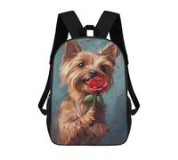 sinyumoney Pirate Dog Treasure Chest-93 Zaini scolastici Stampati 3D - Zaini alla moda per ragazzi della scuola primaria e del college, Stile: 3., 17"