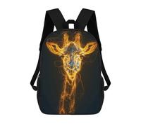sinyumoney Radiant Giraffe Zaino Scolastico Zaino Per Bambini Borsa Scolastica Di Grande Capacità Zaino Per Bambini Per La Scuola Zaino 3D Borsa Per Libri Regali Per Bambini 17inch