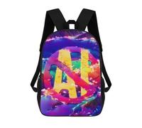 sinyumoney Rainbow Mountains A Vibrant Landscape Zaino Per La Scuola Stampato in 3D Borsa Scolastica Per Ragazzi E Ragazze Zaino Per Bambini Zaino Da Viaggio 17inch