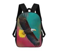 sinyumoney Rasta Bald Eagle Zaini Casual Per Bambini, Borse Scolastiche Per Ragazzi E Ragazze, Zaini Per Libri, Zaini 17inch