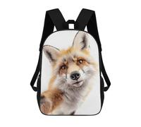 sinyumoney Red Fox Selfie Zaini Casual Per Bambini, Borse Scolastiche Per Ragazzi E Ragazze, Zaini Per Libri, Zaini 17inch
