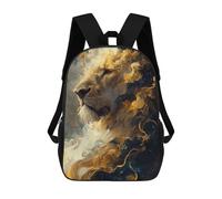 sinyumoney Regal Roar Zaino Scolastico Per Bambini, Stampato in 3D, Borsa Scolastica Alla Moda, Borsa Scolastica Casual Per Ragazzi, Studenti Delle Scuole Elementari E Medie 17inch