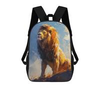 sinyumoney Regal Rock Majesty Zaini Per Bambini Zaino Scolastico Borsa Scolastica Stampata in 3D Borsa Scolastica Per Ragazzi Studenti Delle Scuole Elementari E Medie 17inch