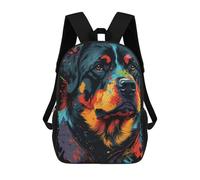 sinyumoney Rottweiler Style 1 Zaino Per Ragazzi, Studenti Adolescenti, Zainetti Per Ragazze, Borse Per Bambini, Scuola Elementare, Scuola Media, Borsa Per Libri 17inch