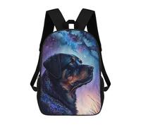 sinyumoney Rottweiler Style 5 Zaini Casual Per Bambini, Borse Scolastiche Per Ragazzi E Ragazze, Zaini Per Libri, Zaini 17inch