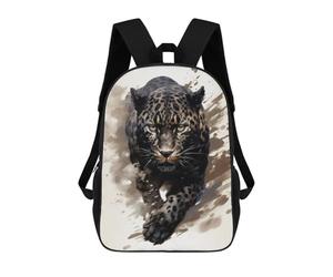 sinyumoney Running Dark Leopard Zaini Casual Per Bambini, Borse Scolastiche Per Ragazzi E Ragazze, Zaini Per Libri, Zaini 17inch