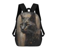 sinyumoney Siamese Cat Amiable Zaino Per La Scuola Stampato in 3D Borsa Scolastica Per Ragazzi E Ragazze Zaino Per Bambini Zaino Da Viaggio 17inch