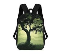 sinyumoney Silhouetted Bird on Tree Stampa Zaino Per Bambini, Borsa Scolastica Per Adulti E Bambini, Zaino Da Viaggio Per Tutti I Giorni 17inch