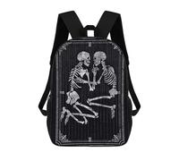 sinyumoney Skeleton Key Zaino Per Bambini, Borsa Scolastica Per Ragazzi E Adolescenti, Regalo, Zaino Da Viaggio, Zaino Scolastico, Borsa Per Libri 17inch