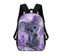 sinyumoney Sloth with Toilet Paper Roll on Head Zaini Alla Moda Stampati 3D Borsa Da Scuola Casual Per Bambini, Ragazzi Studenti Della Scuola E Del College, Stile 4, 17"