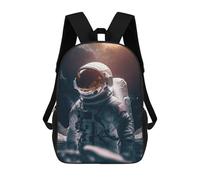 sinyumoney Solitude In The Void Zaino Scolastico Per Bambini, Stampato in 3D, Borsa Scolastica Alla Moda, Borsa Scolastica Casual Per Ragazzi, Studenti Delle Scuole Elementari E Medie 17inch
