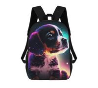 sinyumoney Space Dog Zaino Scolastico Alla Moda Per Studenti, Adatto A Ragazzi E Ragazze, Ideale Per Viaggi All'aperto E Attività Ricreative. 17inch