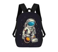 sinyumoney Space Explorer Art Print -1 Zaino Scolastico Per Bambini, Borsa Scolastica Stampata in 3D Per Ragazzi, Studenti Delle Scuole Elementari E Medie 17inch