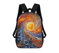 sinyumoney Space Fantasy Zaini Per Bambini, Zaini Scolastici Personalizzati 3D Per Ragazzi E Ragazze, Zaini Scolastici Grandi, Zaini Casual Da Giorno 17inch
