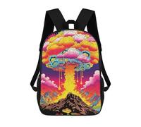 sinyumoney Space Red Panda Adventure -1 Zaino Scuola Bambini Stampato In 3D Zaini Alla Moda Per Bambini Scuola Primaria E Seconda, Stile-10, 17"