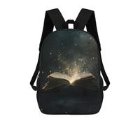 sinyumoney Spell Book Zaini, Zaino Per Bambini, Borsa Scolastica Per Studenti, Zaini Da Viaggio Stampati in 3D, Zaino Accessorio Moda, Zaini Impermeabili Per Bambini 17inch