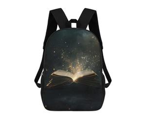 sinyumoney Spell Book Zaini, Zaino Per Bambini, Borsa Scolastica Per Studenti, Zaini Da Viaggio Stampati in 3D, Zaino Accessorio Moda, Zaini Impermeabili Per Bambini 17inch