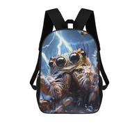 sinyumoney Spider Lightning Zaino Scolastico Per Ragazze 17inch Zaino Casual Leggero Per Ragazzi E Ragazze, Zaino Per Studenti Delle Scuole Medie