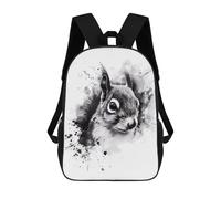sinyumoney Squirrel Watercolor Zaini, Zaino Per Bambini, Borsa Scolastica Per Studenti, Zaini Da Viaggio Stampati in 3D, Zaino Accessorio Moda, Zaini Impermeabili Per Bambini 17inch