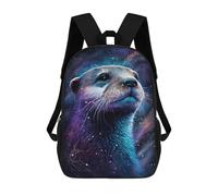 sinyumoney Stampa 3D Cosmic Sloth Art Print-1 Zaini Scuola Per Bambini Da 17 Pollice Borse Per Libri Per Ragazzi Grande Zaino Da Viaggio, Zaini Da Giorno, Stile-22, 17"
