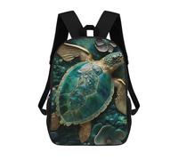 sinyumoney Stampa 3D Zaino Per Bambini Abstract Turtle Kintsugi Zaini Da Giorno Borsa Per Libri Borsa Per Libri Alla Moda Zaini Casual Per Ragazzi E Ragazze Della Scuola 17inch