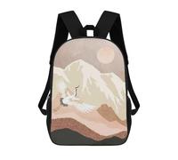 sinyumoney Sugar Mountain Crane Zaino Per La Scuola, Borsa Per Il Lavoro, Borsa Resistente Per Laptop - Perfetto Per Viaggi, Lavoro E Uso Quotidiano 17inch