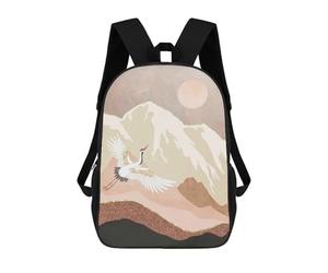 sinyumoney Sugar Mountain Crane Zaino Per La Scuola, Borsa Per Il Lavoro, Borsa Resistente Per Laptop - Perfetto Per Viaggi, Lavoro E Uso Quotidiano 17inch