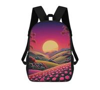 sinyumoney Sunset Over Rolling Hills Zaino Scolastico, Borsa Da Viaggio, Zaino Universitario Per Ragazza, Ragazze Adolescenti 17inch