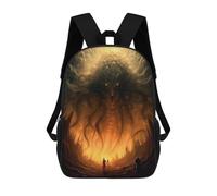 sinyumoney Tentacle Monster Zaino Per La Scuola Stampato in 3D Borsa Scolastica Per Ragazzi E Ragazze Zaino Per Bambini Zaino Da Viaggio 17inch