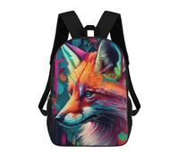 sinyumoney The Clever Fox Zaino Per Ragazzi, Studenti Adolescenti, Zainetti Per Ragazze, Borse Per Bambini, Scuola Elementare, Scuola Media, Borsa Per Libri 17inch