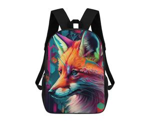 sinyumoney The Clever Fox Zaino Per Ragazzi, Studenti Adolescenti, Zainetti Per Ragazze, Borse Per Bambini, Scuola Elementare, Scuola Media, Borsa Per Libri 17inch