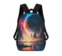 sinyumoney The Event Horizon Lovers Zaino Bambino, Zaino Per Ragazzi E Adolescenti, Zaino Da Viaggio, Zaino Scuola, Borsa Per Libri, Dawn Celestial Landscape, 17"