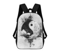 sinyumoney The Yin Yang Clouds Zaino Scolastico Per Bambini, Stampato in 3D, Borsa Scolastica Alla Moda, Borsa Scolastica Casual Per Ragazzi, Studenti Delle Scuole Elementari E Medie 17inch