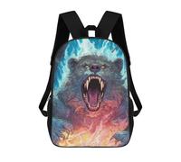 sinyumoney Thundering Beast Unleashed -1 Zaini, Zaino Per Bambini, Borsa Scolastica Per Studenti, Zaini Da Viaggio Stampati in 3D, Zaino Accessorio Moda, Zaini Impermeabili Per Bambini 17inch