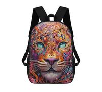 sinyumoney Tiger Portrait -1 Zaini Casual Per Bambini, Borse Scolastiche Per Ragazzi E Ragazze, Zaini Per Libri, Zaini 17inch