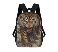 sinyumoney Tiger Rising from Waves Zaini Stampati in 3D Per Bambini, Zaini Scolastici, Borse Scolastiche, Zaini Alla Moda Per Ragazzi, Studenti Delle Scuole Elementari E Medie 17inch