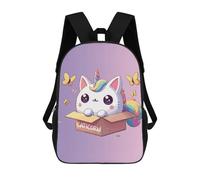 sinyumoney Today Is Your Day - Zaino per la scuola, resistente per il computer portatile, per ragazzi e ragazze, Stile-6, 17"