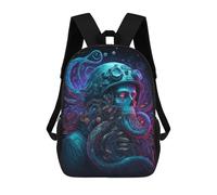 sinyumoney Underwater Mystic Zaini Per Bambini, Zaini Scolastici Personalizzati 3D Per Ragazzi E Ragazze, Zaini Scolastici Grandi, Zaini Casual Da Giorno 17inch