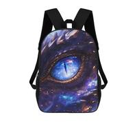 sinyumoney Universe Cosmic Dragon Eye Zaino Scolastico Stampato in 3D, Borse Scolastiche Per Ragazzi E Ragazze, Zaino Per Laptop Per Bambini/studenti/adulti 17inch