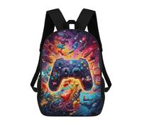 sinyumoney Video Game Odyssey -7 Zaino Scolastico Per Bambini Da 17 Pollici, Zaino Casual Da Viaggio Per Ragazzi E Ragazze, Zaino Da Giorno Di Grande Capacità 17inch