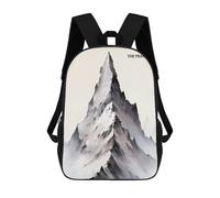 sinyumoney Vintage Japanese Mountain Zaino Scolastico Alla Moda Per Studenti, Adatto A Ragazzi E Ragazze, Ideale Per Viaggi All'aperto E Attività Ricreative. 17inch