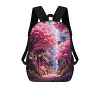 sinyumoney Walking in Solitude Zaini, Zaino Per Bambini, Borsa Scolastica Per Studenti, Zaini Da Viaggio Stampati in 3D, Zaino Accessorio Moda, Zaini Impermeabili Per Bambini 17inch
