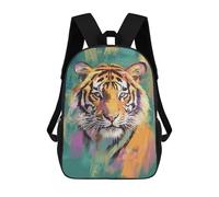sinyumoney Whale And Butterfly Fantasy-1 - Zaino scolastico stampato 3D, per bambini, alla moda, casual, per ragazzi, studenti delle scuole elementari e del college, Stile: 11., 17"